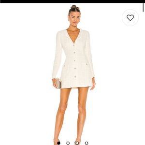 Sau Lee Audrey dress in Ivory brand new